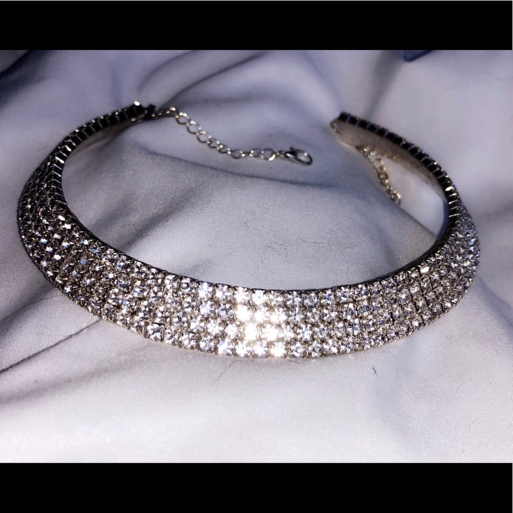 Rhinestone Necklace/Choker